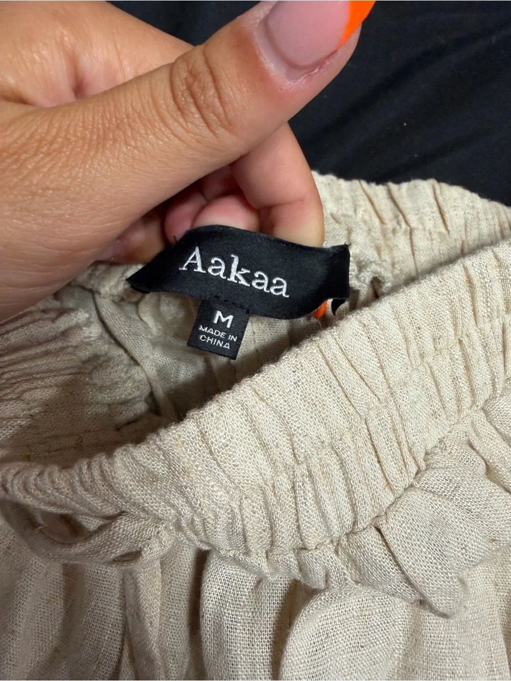 Aakaa relaxed wide